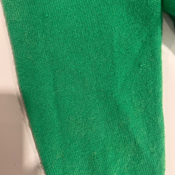 J. Crew Green Fair Isle Cashmere Crewneck Sweater - Picture 8 of 9